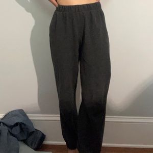 Grey Brandy Melville classic sweats